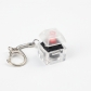 Single Switch Tester Pressing Frame Keychain DSA Profile Transparent Keycap without Light